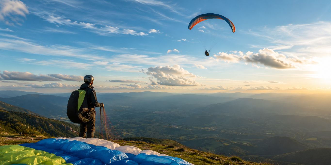 segurança no parapente